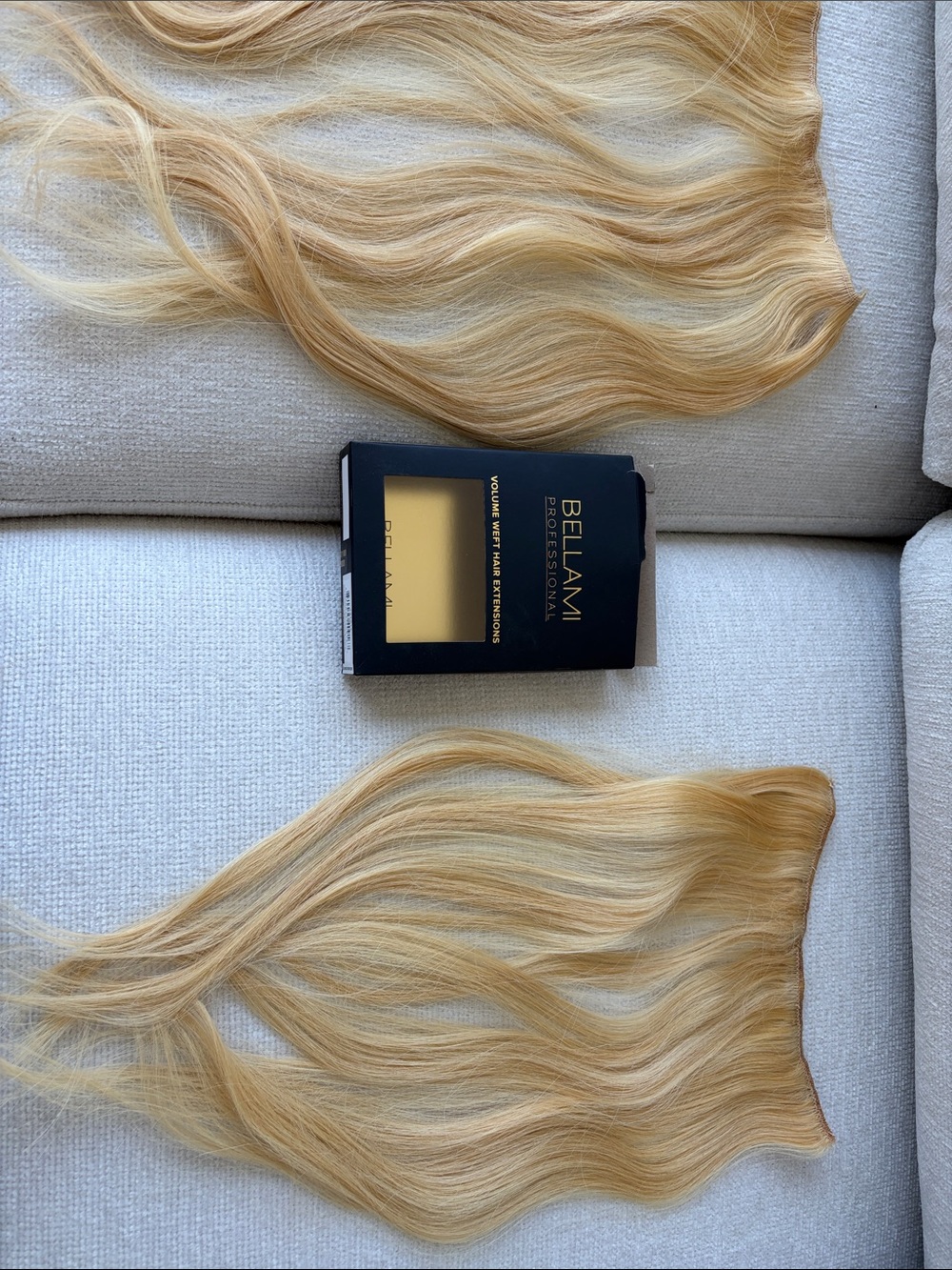BELLAMI Blonde Clip-In Extensions - Honey Blonde